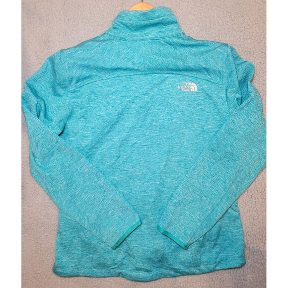The North Face Canyonwall Women's Large Teal Softshell Full Zip Jacket - Picture 2 of 8